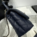 Chanel Flap Bag With Top Handle AS2215 Black